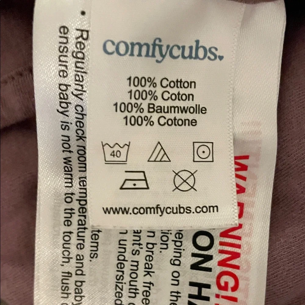 Comfy cubs swaddles